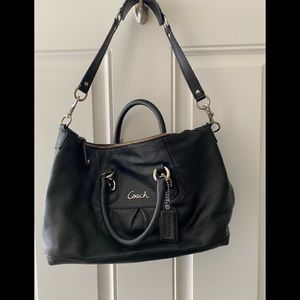Coach Black Leather Purse